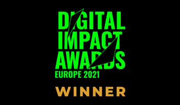 Digital Impact Awards Europe 2021 - Gold Winner