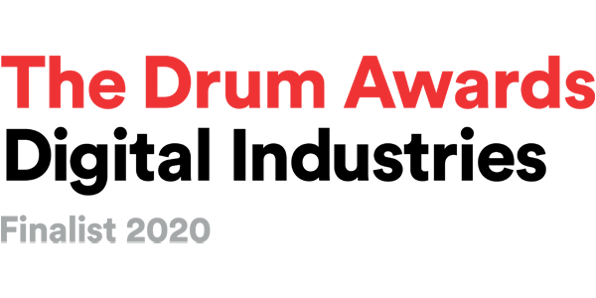 The Drum Awards Digital Industries Finalist 2020 logo