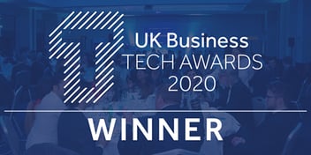UK Business Tech Awards winner 2020 logo