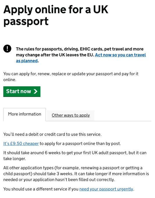 PassportApplicationExample