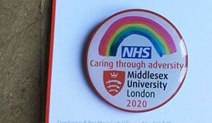 NHS Thank You badge